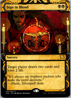 Sign in Blood Strixhaven: Mystical Archives NM - Image 1