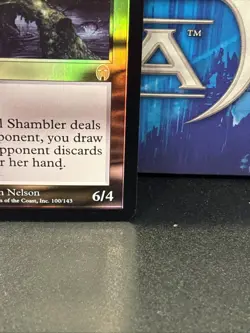 Fungal Shambler FOIL Apocalypse Blue Black Green Rare MAGIC Mtg UP NM - Image 5