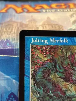 Jolting Merfolk FOIL Nemesis NM UP Blue Uncommon MAGIC Mtg - Image 3
