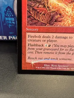 MTG Firebolt Foil Odyssey NM UP - Image 4