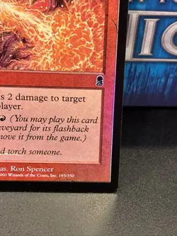 MTG Firebolt Foil Odyssey NM UP - Image 5