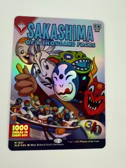 MTG Sakashima of a Thousand Faces (1541/3004) Secret Lair Drop Series NM FOIL - Image 1