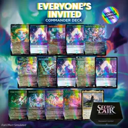 MTG Secret Lair Commander Deck: Everyone's Invited - Image 1
