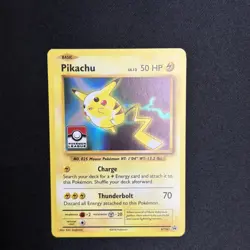 Pikachu LP XY202 - Holo League Stamp Black Star Promo - Pokemon - Image 3