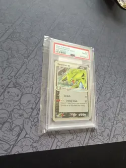 Pokemon: Tyranitar EX pop Series 1 Holo Rare 2004 Vintage - PSA 8 SEALED - Image 4