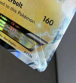Pikachu EX Battle Heart Tin Promo Pokemon Card XY174 (2016) - Image 3