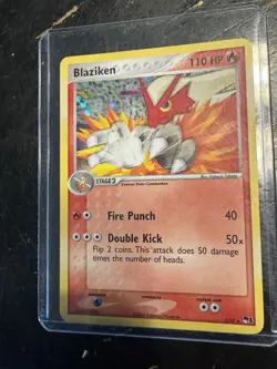 Pokemon Blaziken Card Lot 3x Stage 2 holo reg POP ruby sapphire emerald tcg lp - Image 2