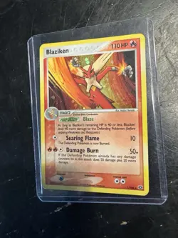 Pokemon Blaziken Card Lot 3x Stage 2 holo reg POP ruby sapphire emerald tcg lp - Image 3