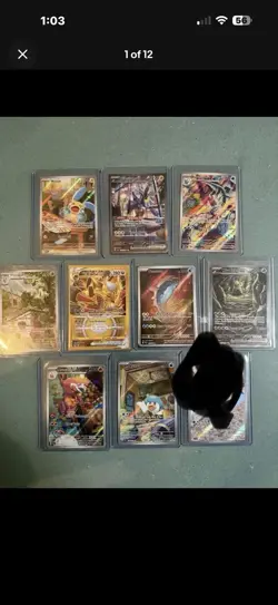 Pokemon TCG Mixed Lot V EX GX VSTAR Mew Pikachu Rayquaza Holo Foil Full Art - Image 2