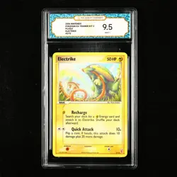 TQG 9.5 Mint+ 2006 Pokemon ENG Electrike #2/12 - Image 1