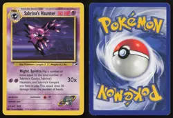 Sabrina's Haunter 58/132 Unlimited Uncommon Gym Heroes Pokemon English MP - Image 3