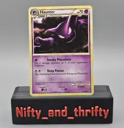 Haunter 35/102 Pokemon TCG HGGS Triumphant Uncommon Light Play LP - Image 1
