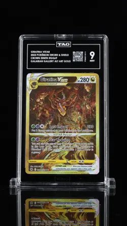 TAG 9 - Giratina VSTAR 2023 Pokemon Crown Zenith Galarian Gallery #GG69 - Image 1