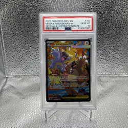 2025 POKEMON MEG EN-MEGA EVOLUTION #182 MEGA KANGASKHAN EX SIR PSA 10 GEM MT - Image 1