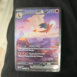 Pokemon TCG Charizard EX 199/165 Scarlet & Violet Special Illustration - Image 1
