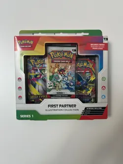 Pokemon TCG First Partner Pack Illustration Collection Series 1 Sealed - Image 1