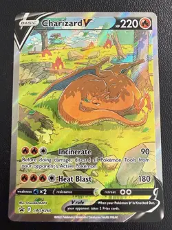 2022 Pokemon CHARIZARD V #SWSH260 Black Star Promo Ultra-Premium - Image 1