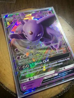 Espeon GX 61/149 SM Base Set - Holo Sun and Moon Pokemon - Image 2