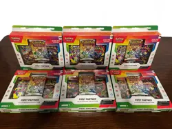 Pokemon TCG First Partner Illustration Collection (Series 1) 2026 Lot of 6x - Image 1