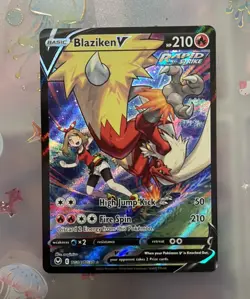 Pokemon Blaziken V Silver Tempest #TG14/TG30 [NM] - Image 1