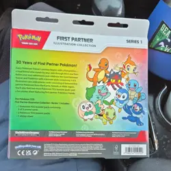Pokemon TCG First Partner Illustration Collection Series 1 Promo Booster Box - Image 2