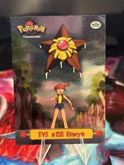 Topps Pokemon TV Animation Series 1 Holo Foil TV5 #120 Staryu - Image 1