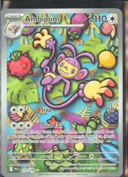 Pokemon TCG - Ambipom - ME02: Phantasmal Flames 107/094 NM - Image 1