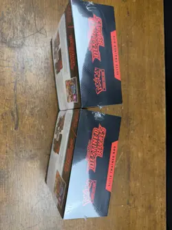Pokemon Destined Rivals Elite Trainer Box Boxes English! 2 SEALED! - Image 2