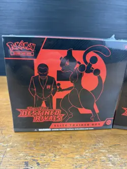 Pokemon Destined Rivals Elite Trainer Box Boxes English! 2 SEALED! - Image 3