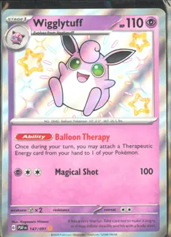 Wigglytuff SV: Paldean Fates 147/091 NM - Pokemon TCG - Image 1