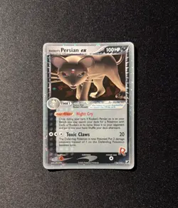 Pokemon EX UNSEEN FORCES - #116/115 Rocket's Persian ex Holo - ENG - LP/NM - Image 3