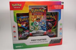 Pokemon First Partner Illustration Collection Series 1 (Sealed, New) - Image 1