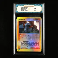TQG 9 Mint 2003 Pokemon ENG Nosepass #EX-RS 18/109 R - Image 1