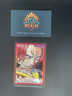 Shanks OP09-001 Alt Art Leader - Emperors in the New World - One Piece - English - Image 1