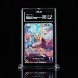 TAG 10 Nefeltari Vivi Alternate Art L OP04-001 Kingdoms of Intrigue One Piece - Image 1