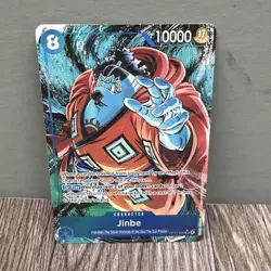 Jinbe (Alt Art) OP14-049 SR ENG The Azure's Sea's Seven One Piece TCG - Image 1