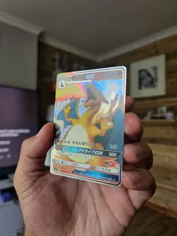 Pokemon TCG Charizard GX 009/051 Japanese Family Pokemon Card NM - Image 3