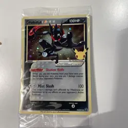 Pokemon TCG Greninja Goldstar SWSH144 Celebrations Promo Card Sealed - Image 1