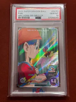 Dragon Ball Super Card Game Pan GT Manga Art GCP UGM4-GCP3 PSA 10 Gem Mint - Image 1