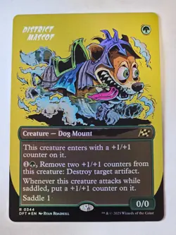 MTG - District Mascot Borderless FOIL - Aetherdrift - Image 1