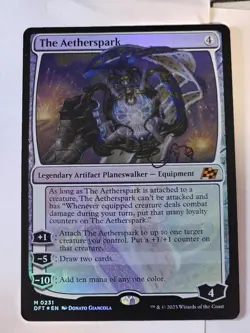 MTG - The Aetherspark FOIL - Aetherdrift - Image 1