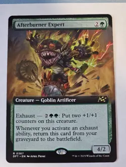 MTG - Afterburner Expert Extened Art - Aetherdrift - Image 1