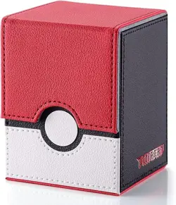 tombert 150+ Premium Deck Box Case for PTCG, MTG, Large Capacity with 2 Dividers - Image 1