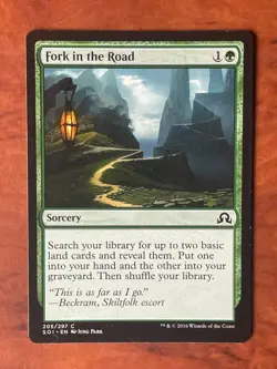 Fork in the Road MTG Magic the Gathering Card LP Lightly Played SOI - Image 1