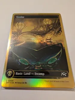 Aetherdrift (DFT) - First Place Foil Lands - Set Of 10 (2x Each) - Image 5