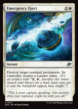 Emergency Eject #14 | MTG | EOE | REGULAR | Lightly Playеd - Image 1