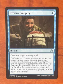 Invasive Surgery MTG Magic the Gathering Card LP Lightly Played SOI - Image 1