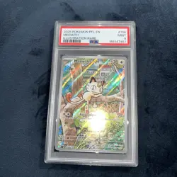 2025 POKEMON PFL EN-PHANTASMAL FLAMES ILLUSTRATION RARE #106 MEOWTH PSA 9 - Image 2