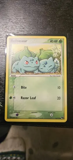 2005 Pokemon Bulbasaur POP Series 2 Non-holo 12/17 - Image 1