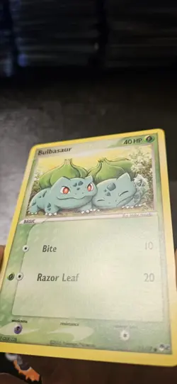 2005 Pokemon Bulbasaur POP Series 2 Non-holo 12/17 - Image 4